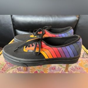 Vans Refract Rainbow Skate Shoe Size 10 Women’s ~ 8.5 men’s